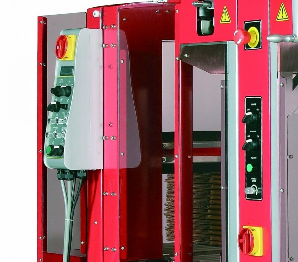 EP-702CCQ High Speed Umreifungsmaschine für Kartonagen | 3 - Seiten Ausrichter