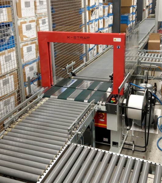 EP-601B Transit - Vollautomatische Umreifungsmaschine.