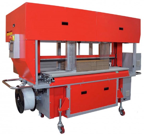 EP-702CQ3 Hochgeschwindigkeits Kartonagenumreifer mit integriertem Ausrichtsystem